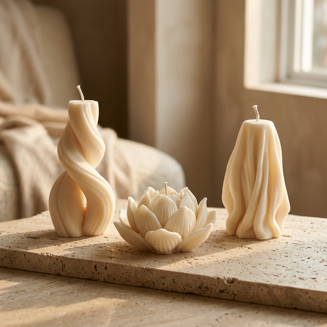 Sculptural & Art Candles