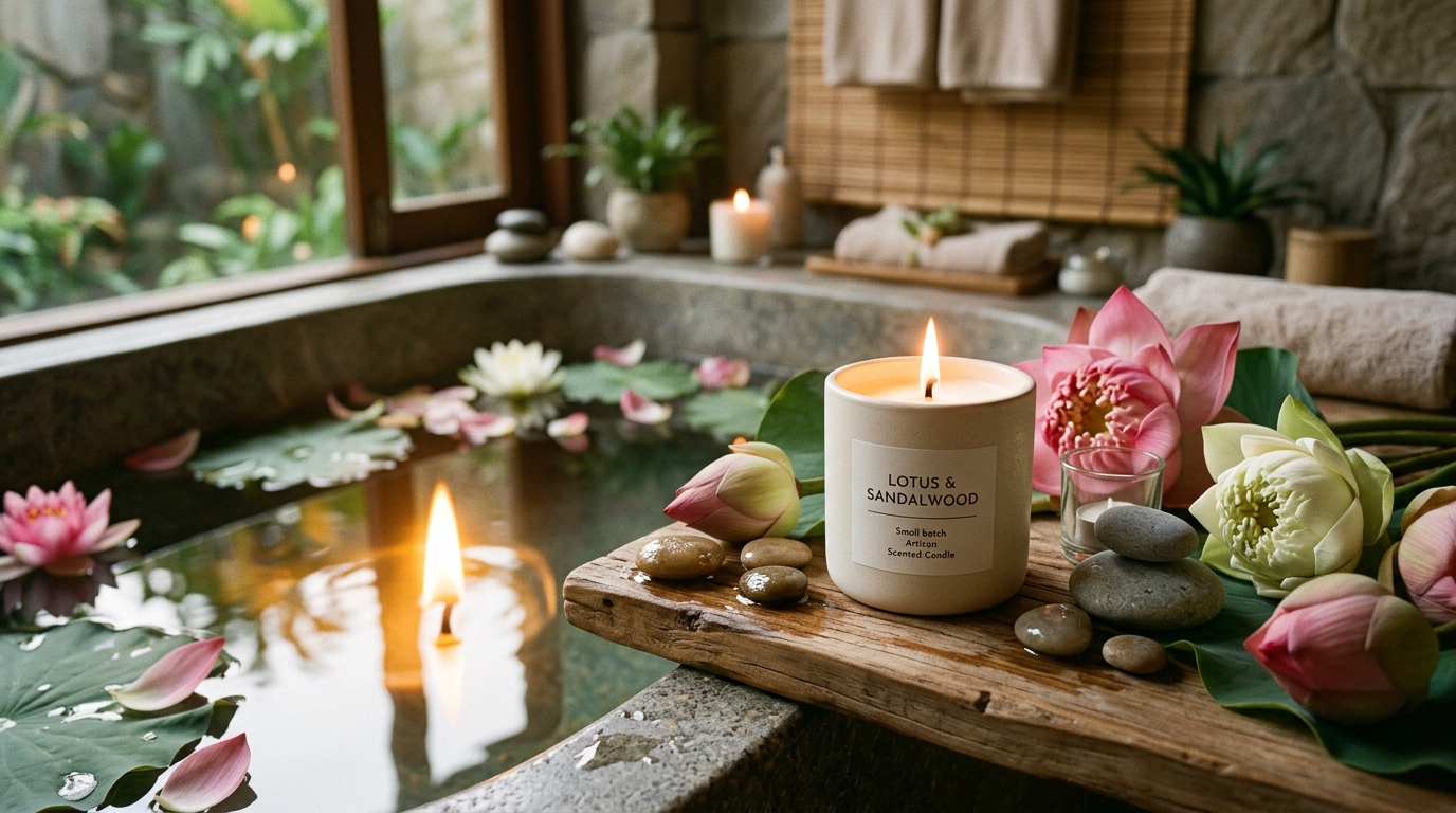 Raha Moments Luxury Soy Candle 3